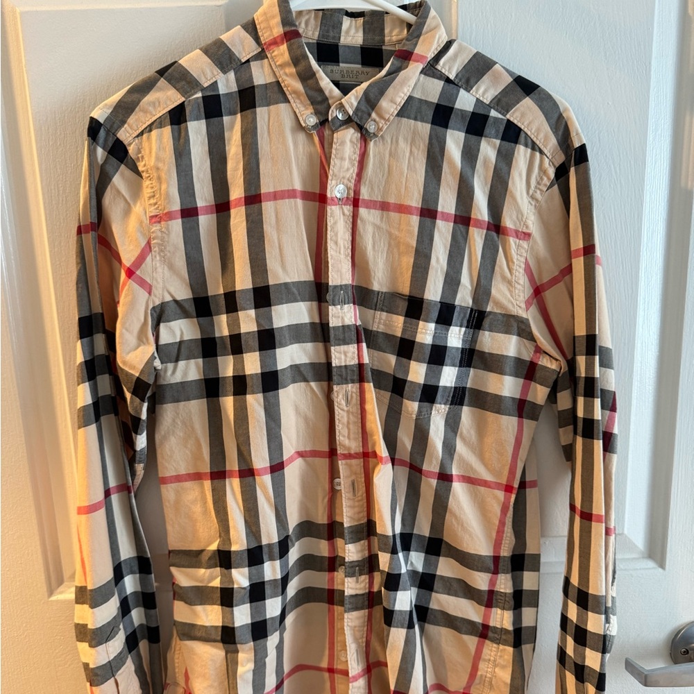 Burberry Classic Plaid Men's Shirt